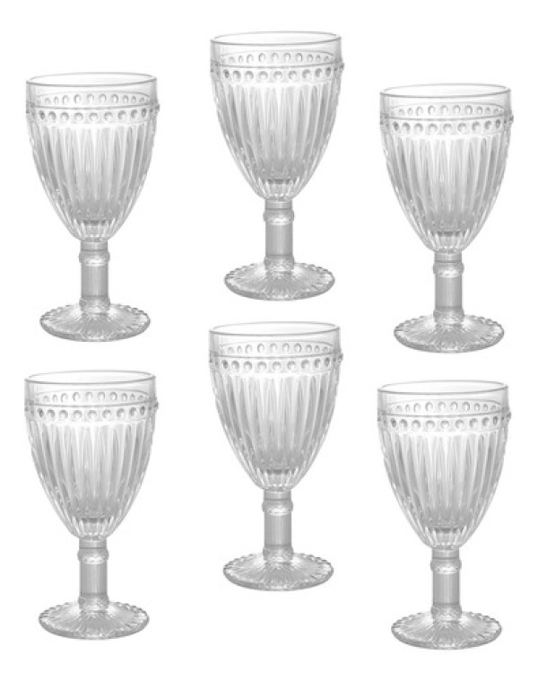 Taça De Vidro Para água Empire 325ml Unitária 5355 - Lyor