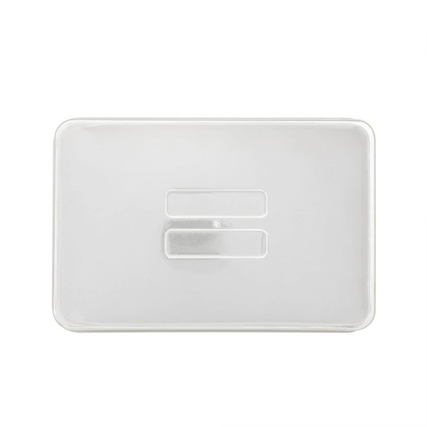 Encontraproduto.com.br - Porta Frios de Bambu e PP com Tampa de Poliestireno Off-White 21cm x 16cm x 4cm - Lyor