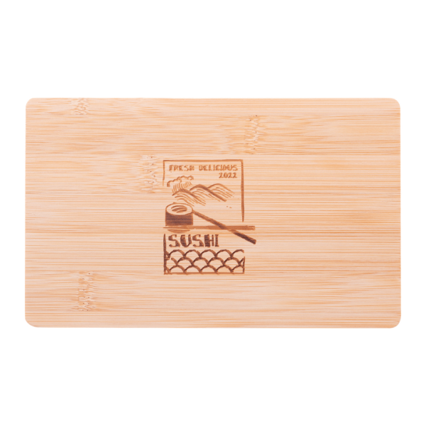 Encontraproduto.com.br - Conjunto para Sushi de Bambu Sapporo 8 Peças