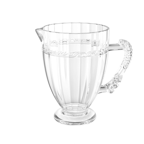 Encontraproduto.com.br - Jarra Lyor Imperial De Cristal Com Fio De Ouro 1l