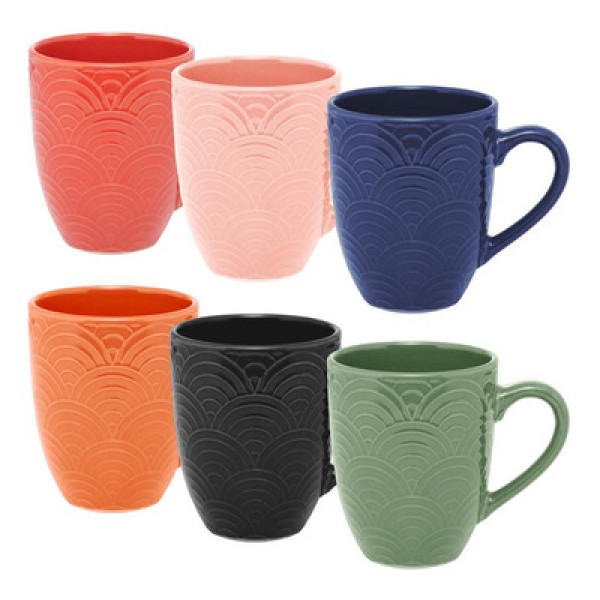 Caneca De Cerâmica Sortida Ipanema 295Ml - Lyor