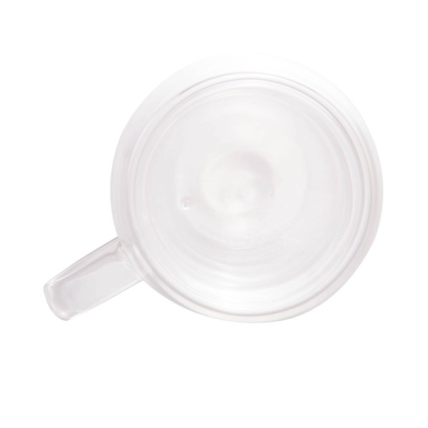 Encontraproduto.com.br - Kit 2 Xícaras Café Parede Dupla Vidro Modern 80Ml