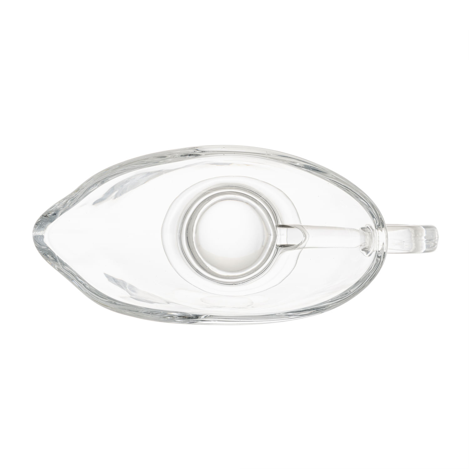 Encontraproduto.com.br - Molheira De Cristal Vidro Transparente 180ml Para Servir Com Alça Seul Lyor Molhos Coberturas Temperos