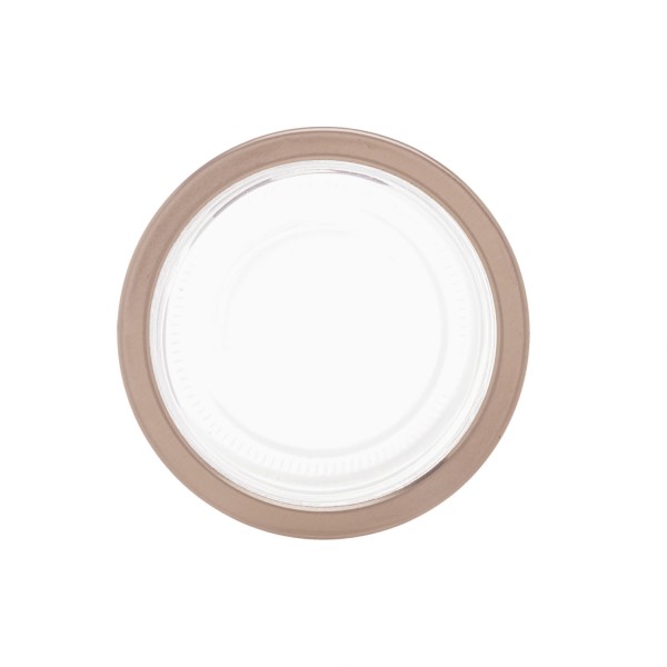 Encontraproduto.com.br - Pote em Vidro com Tampa em Metal Lyor Rosé 350 Ml