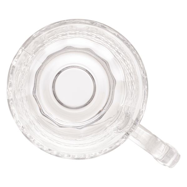 Encontraproduto.com.br - Taca para Cappuchino Lyor de Cristal Diamante 142ml 1un