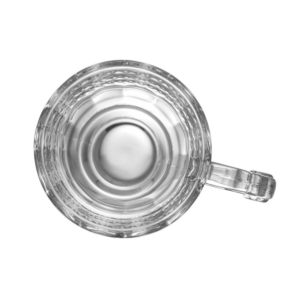 Encontraproduto.com.br - Taca para Cappuchino Lyor de Cristal Diamante 142ml 1un