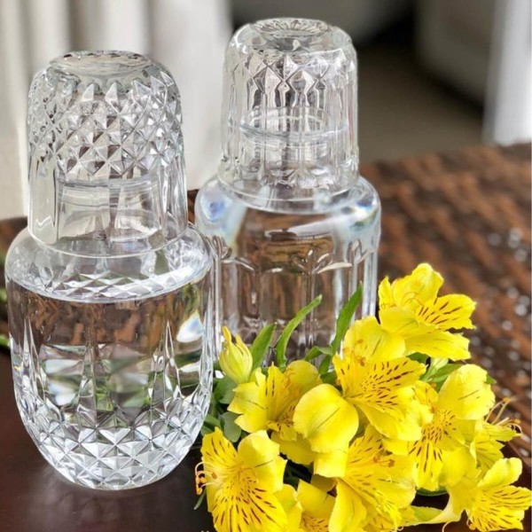 Encontraproduto.com.br - Moringa 500ml/145ml em Vidro Lyor