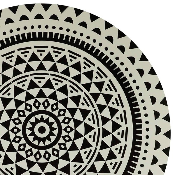 Encontraproduto.com.br - Lugar Americano Plástico Mandala 38cm 7873 Lyor