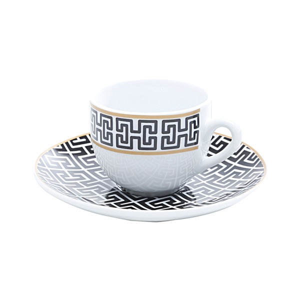 Encontraproduto.com.br - Aparelho de Jantar 42 Peças em Porcelana Lyor Egypt 8201