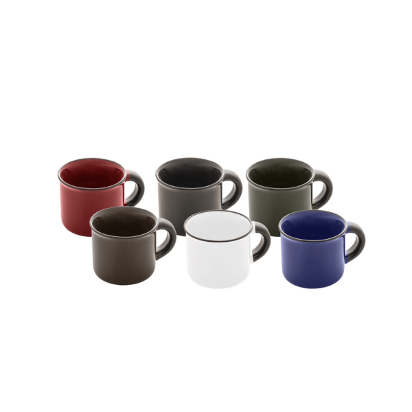 Encontraproduto.com.br - Caneca Porcelana Sortida Ágata 180ml - LYOR