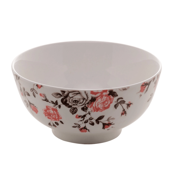 Bowl de Porcelana Pink Garden 11,7x6,5cm - LYOR