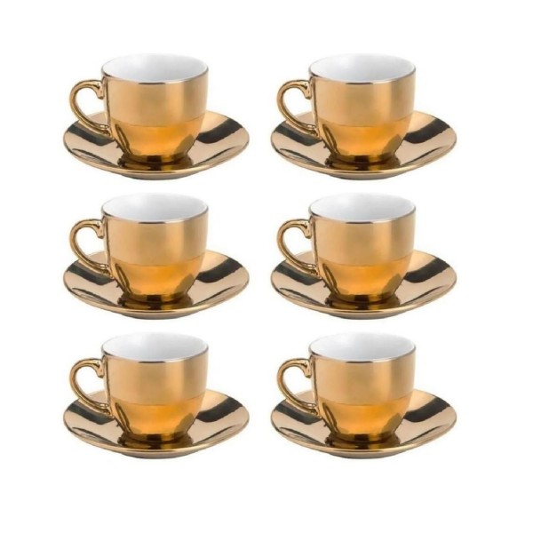 Conjunto 06 Xícaras Para Café Luminus Lyor