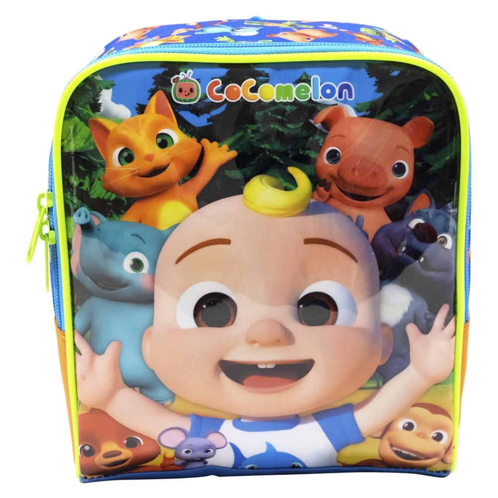 Encontraproduto.com.br - Kit Mochila Rodas Cocomelon JoAozinho Jojo Com Lancheira Xeryus