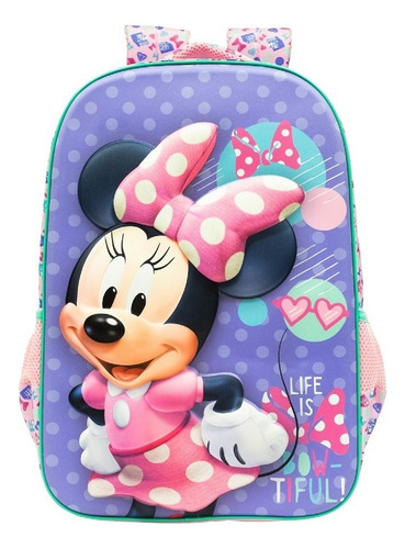 Mochila Xeryus Minnie SE Rosa 10952
