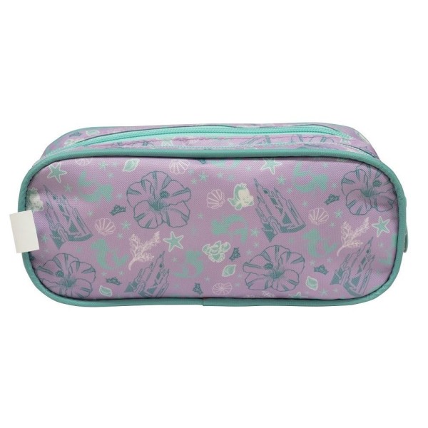Encontraproduto.com.br - Kit Mochila de Rodinhas e Estojo Xeryus Princesa Ariel Rosa