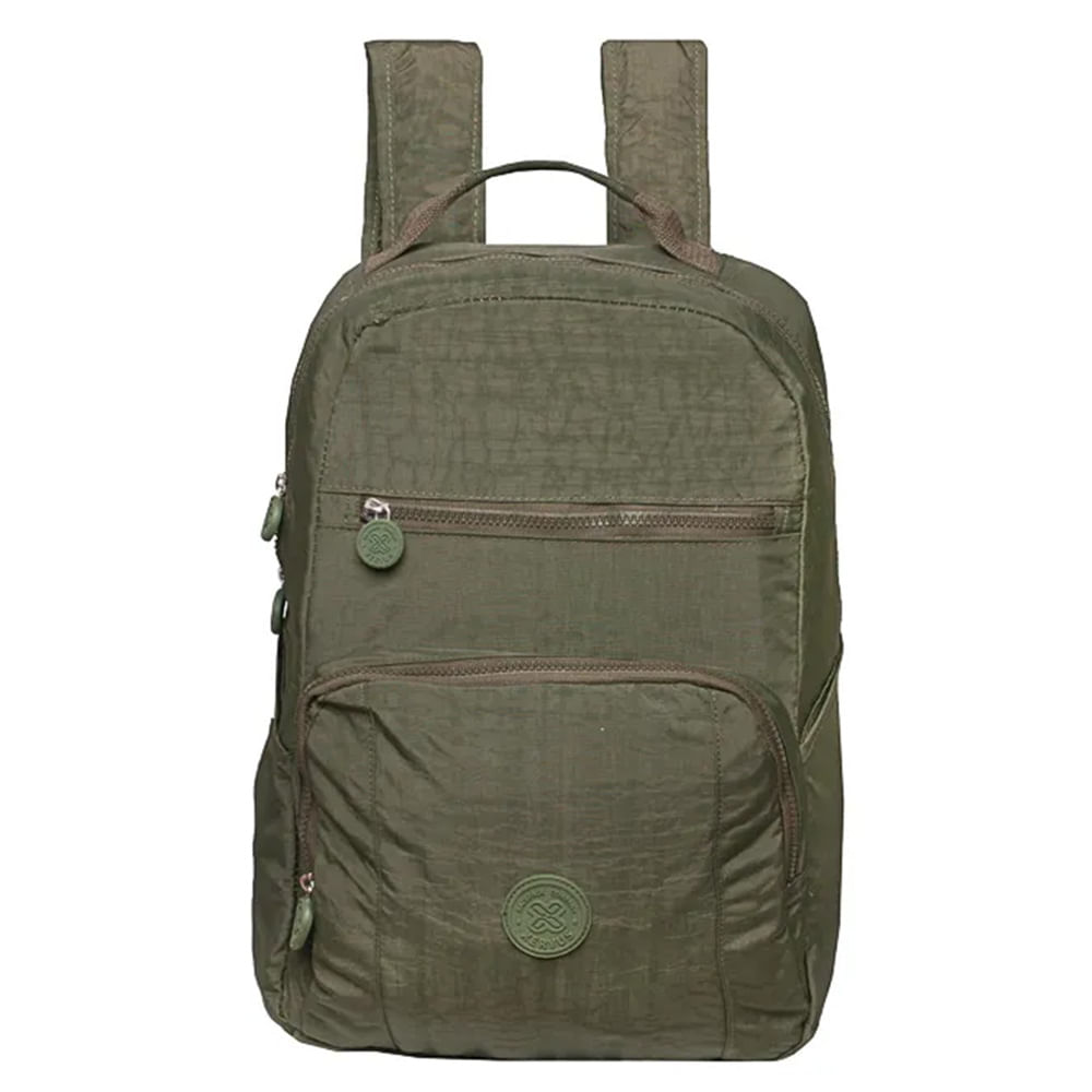 Mochila 16 Xeryus Trendy 12363 Verde Militar Artigo Escolar XERYUS IMPORTACAO E