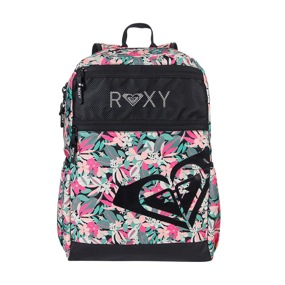 Mochila Esportiva Roxy Paradise Preto/Rosa