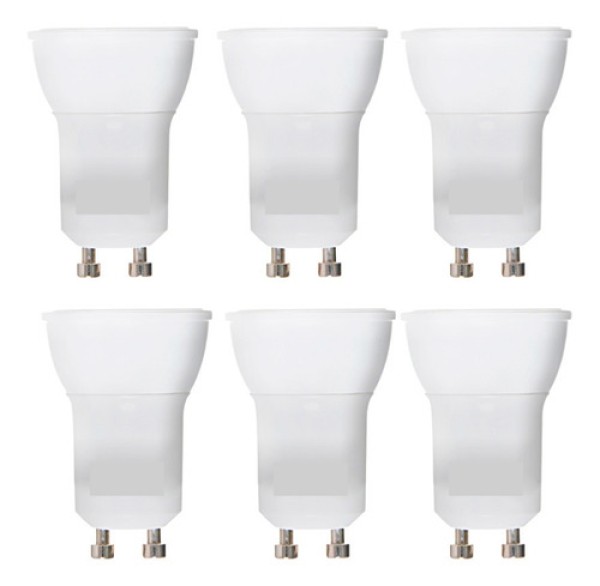 LAMPADA LED MINI DICROICA 4W BIVOLT LUZ AMARELA MR11 200 LUMENS - 25W