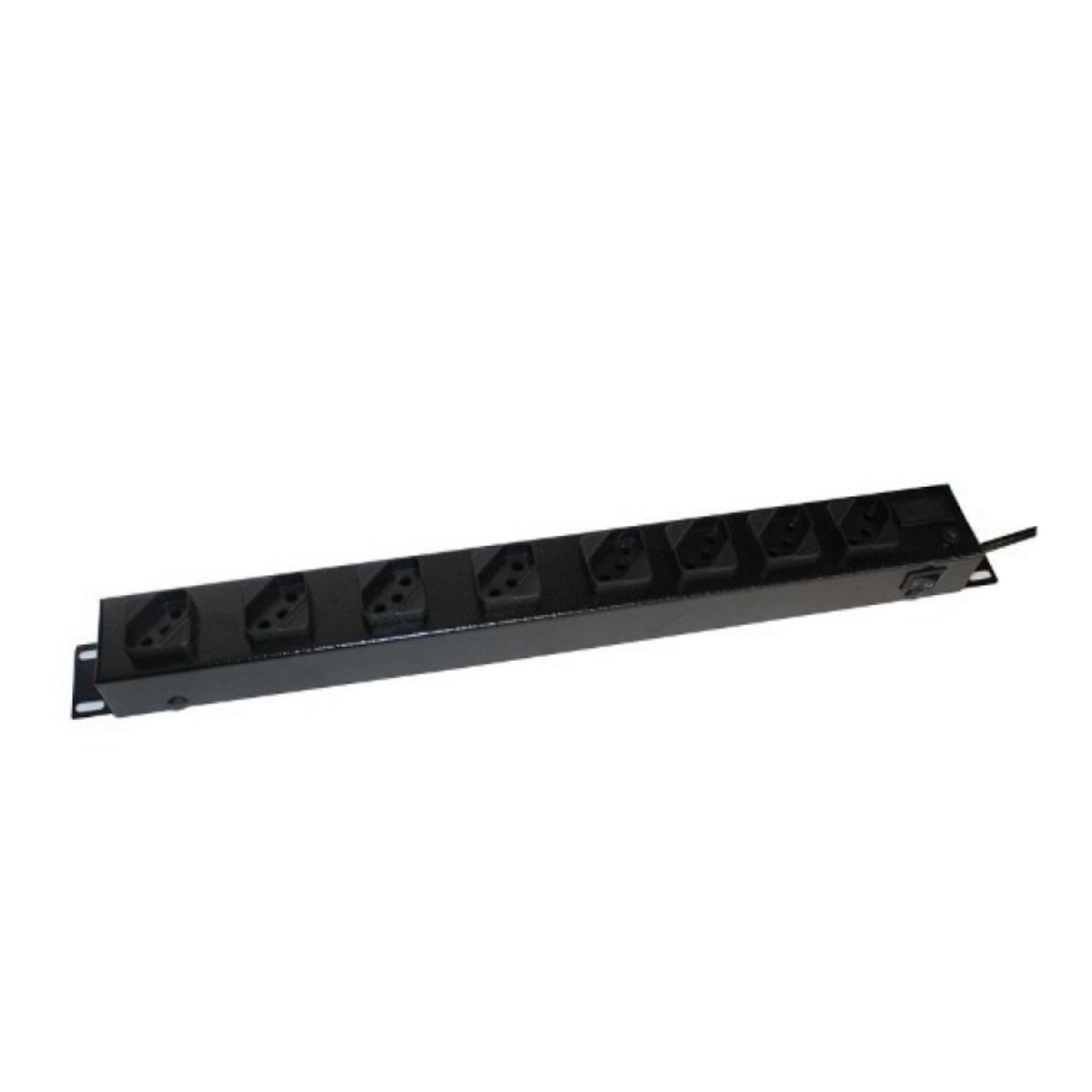 Encontraproduto.com.br - Régua 8 Tomadas Rack 19 10a Capte