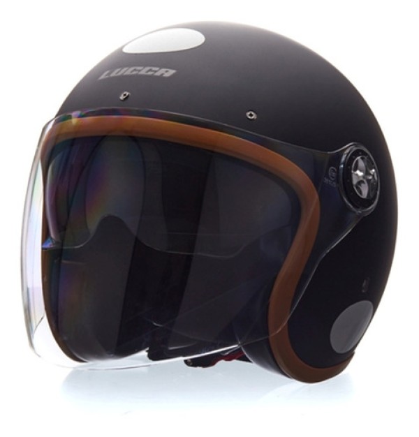 Capacete Lucca Galaxy Black Caramel