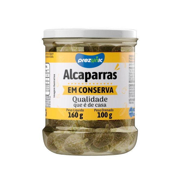Alcaparras Prezunic Vidro 100g