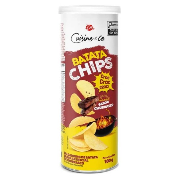 Encontraproduto.com.br - Batata Tubo Cuisine&Co Original 100g