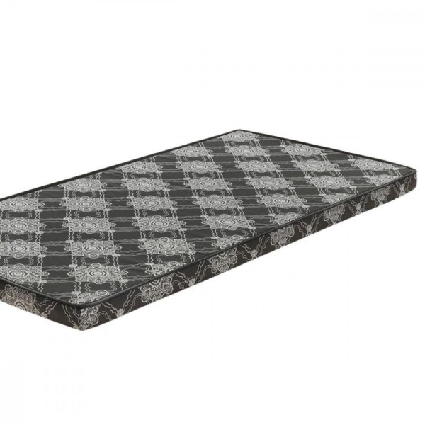 Encontraproduto.com.br - Colchão Colchonete Solteiro Iris D20 088x188x08 Cinza Estampado Prorelax Cinza