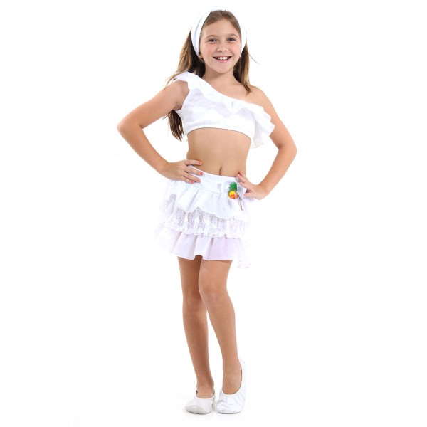 Encontraproduto.com.br - Fantasia Baianinha Verão Infantil - Carnaval