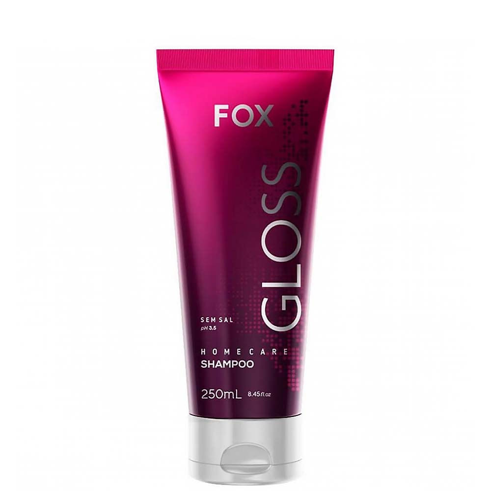 Shampoo Fox Gloss Manutenção Pós Progressiva 250ml