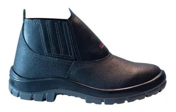Encontraproduto.com.br - Bota de Elástico BI B/AÇO Nº36 Preta Flex Kadesh