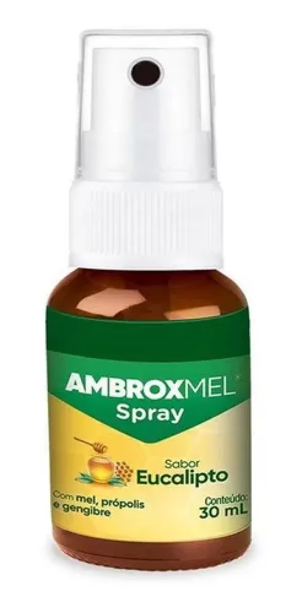 Ambroxmel Spray Sabor Mel e Eucalipto com 30ml Cimed