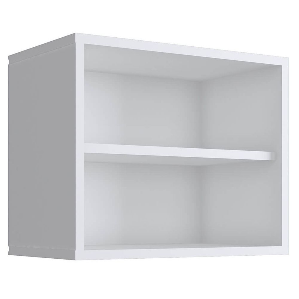 Nicho Cubo De Parede 43cm Prateleira Branco