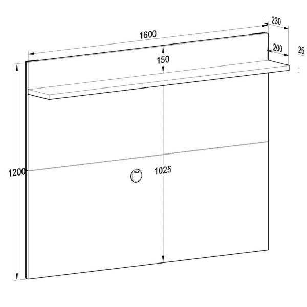 Encontraproduto.com.br - Rack com Painel 50