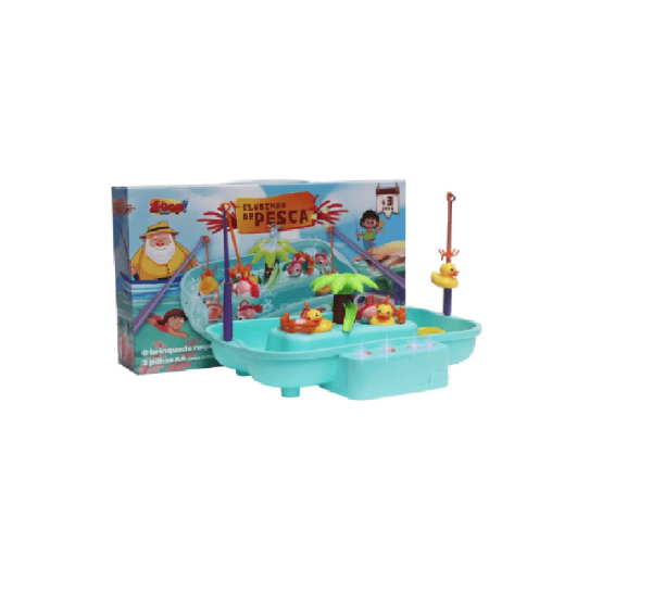 Encontraproduto.com.br - Clubinho Da Pesca Eletrônico Infantil Educativo - Zoop Toys