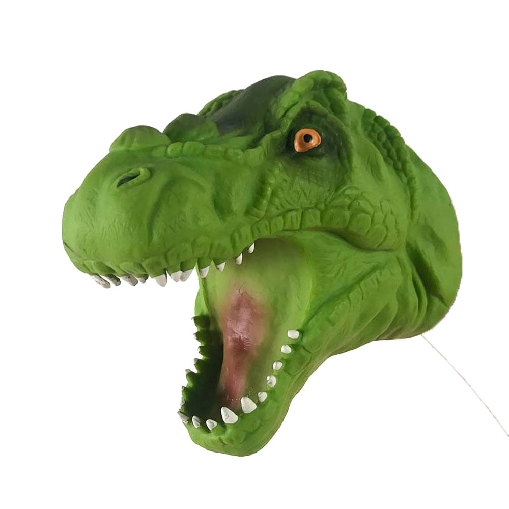 Coleção  Fantoche Mão Luva Dino Cabeça Dinossauro - Zoop Toys