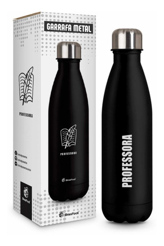 Garrafa Térmica Metal Neo Curso 500 Ml- Professora