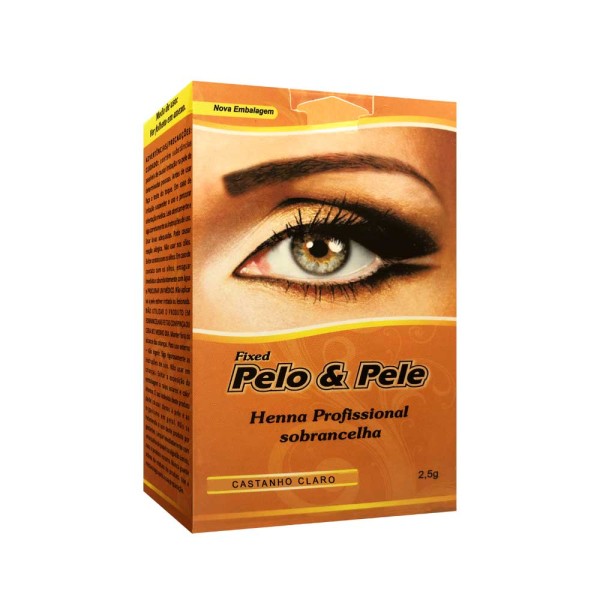 Encontraproduto.com.br - Henna Para Sobrancelha Pelo E Pele 2,5g