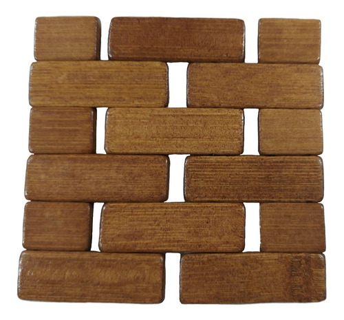 Encontraproduto.com.br - Descanso de Panela 12cm em Bambu Imporiente