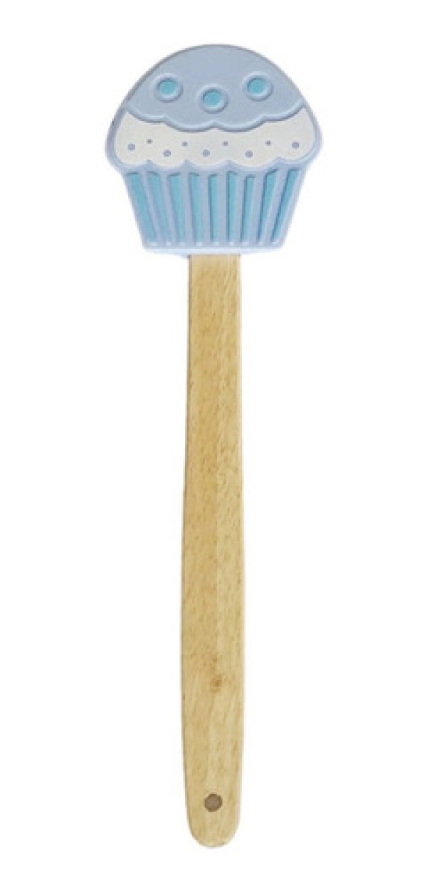 Espátula De Silicone E Bambu Cupcake Sortido - Imporiente