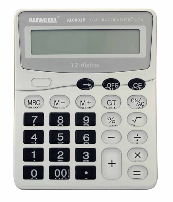 CALCULADORA MESA 8DIG IMPORIENTE