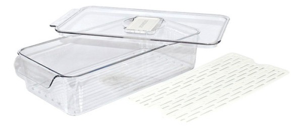 Encontraproduto.com.br - Caixa Organizadora 2,7 Litros em Plástico Casita