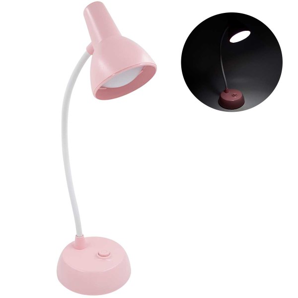 Encontraproduto.com.br - Luminária de Mesa C/ LED 32cm em Plástico Alfacell