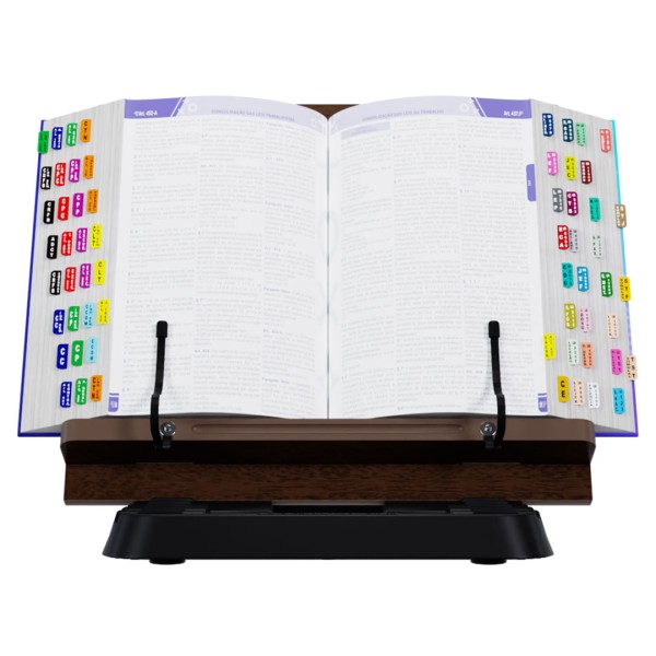 Encontraproduto.com.br - Suporte de Livro Ergonômico Vazado Master com Prendedor - Excelência