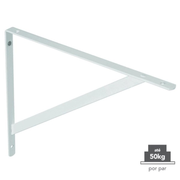 Encontraproduto.com.br - Suporte Para Prateleira Mão Francesa 25cm Parede Aço Pratk