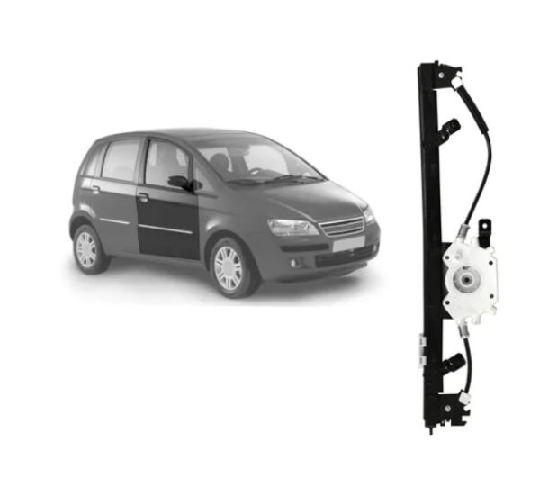 Maquina Vidro Idea Dianteira Esq 2006 A 2016 P/ Motor Orig