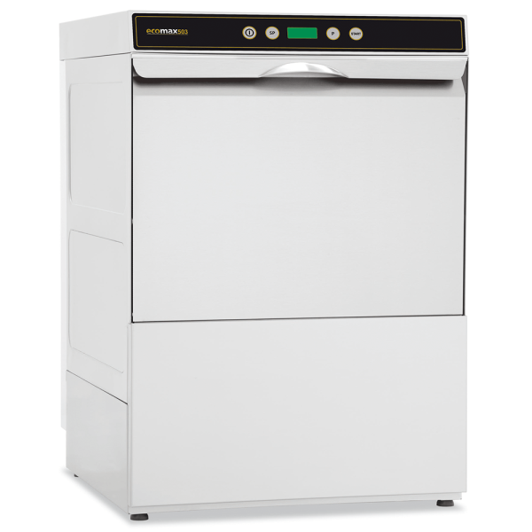 Encontraproduto.com.br - Lava Louças Industrial Ecomax 503 Hobart - 5 Ciclos Painel Eletrônico Estrutura em Aço Inox 1080 Pratos de Refeição/H