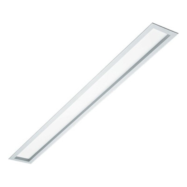 Luminária de Embutir Retangular Para 2 Lâmpadas 32W T8 Branco Ideia Revoluz