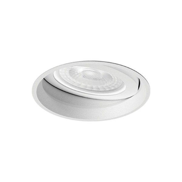 Spot de Embutir Redonda Direcionável Para 1 Lâmpada Par30 Branco Nya Micro Revoluz