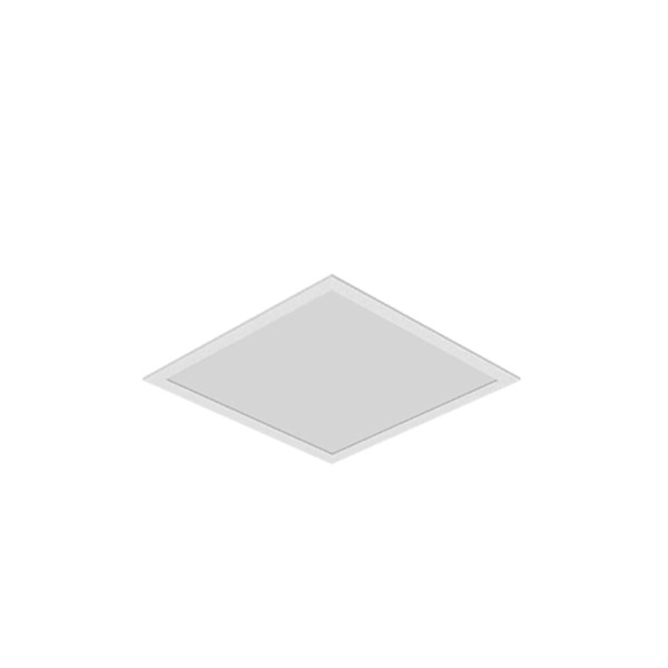 Luminaria Embutir Quadrado Fixa Para 1 E-27 A60 Ri-E1112 Branco Fosco Com Difusor Nya Revoluz