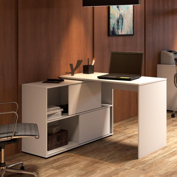Encontraproduto.com.br - Mesa para Computador 2 Portas de Correr Mingle Artany